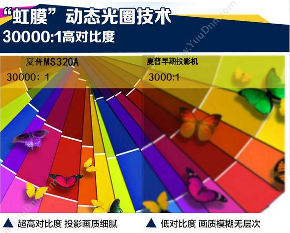 夏普 Sharp XG-MS320A商教3D 投影机