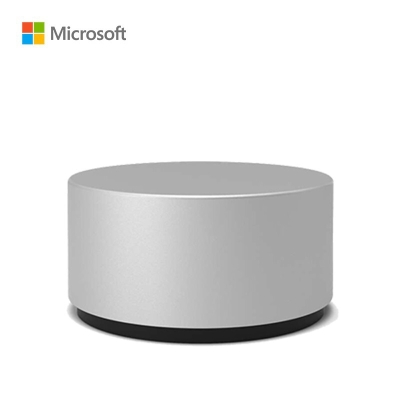 微软 Microsoft 2WS-00003 Surface Dial 平板绘图助手 （银）  适用于Surface平板电脑（仅支持系统windows10） 平板电脑配件