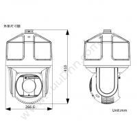 海康威视 HKVision iDS-2VS4WY-F8NA  266.6×410mm 摄像头