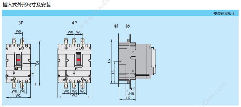 正泰 CHINT NM8-100H/3M 100A 塑壳断路器