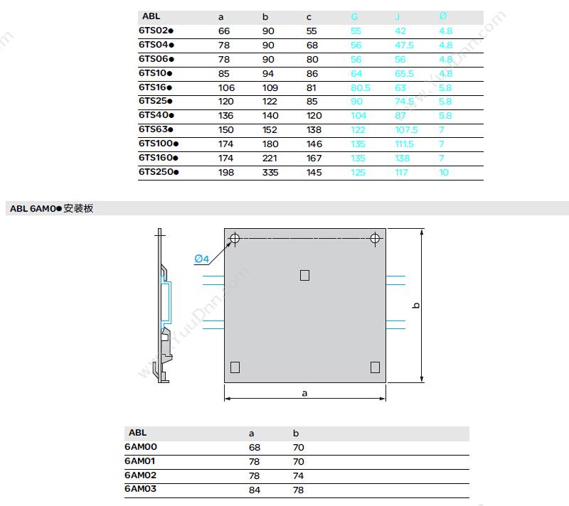 施耐德 Schneider ABL6TS04J 隔离变压器