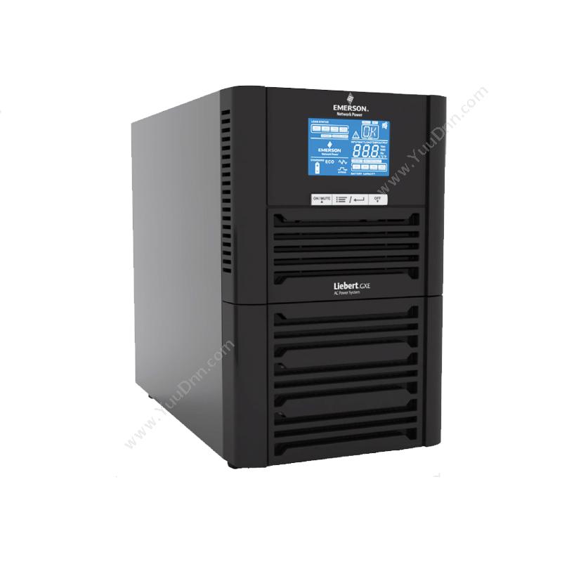 艾默生 Emerson GXE 1-3KVA高性能UPS GXE 01k00TL1101C00 UPS不间断电源