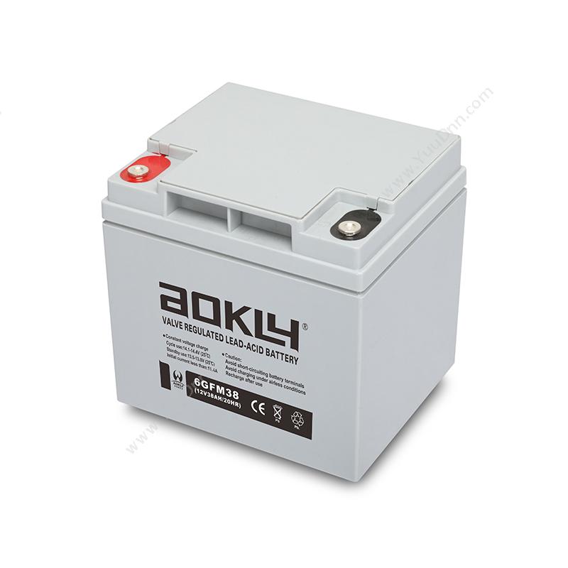 奥克莱 Aokly 12V   GFM系列 12V38AH    6-GFM-38 铅酸蓄电池