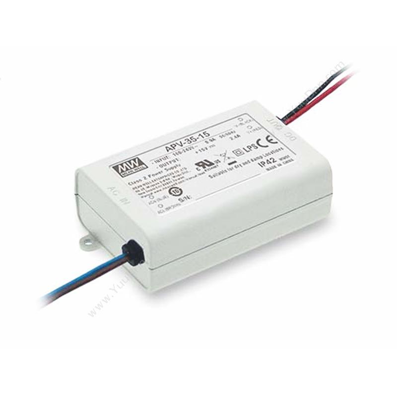 乐清明纬 MeanWell APV-35-12 恒压型 35W DC12V LED电源