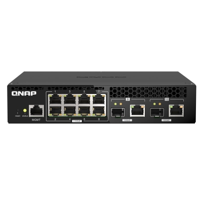 威联通 Qnap QSW-M2108R-2C 工业级交换机