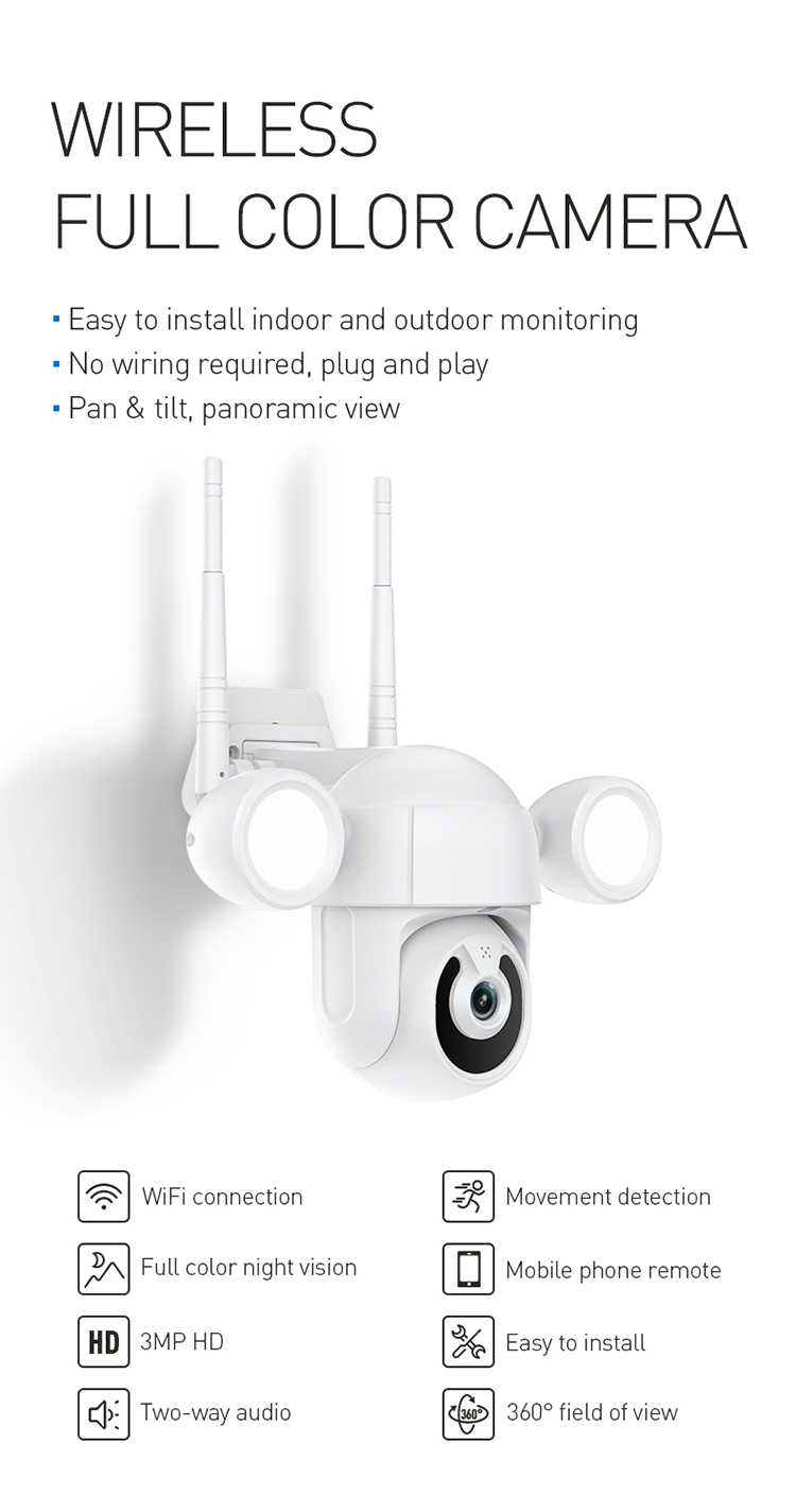 物果 Smart Floodlight Camera 摄像机